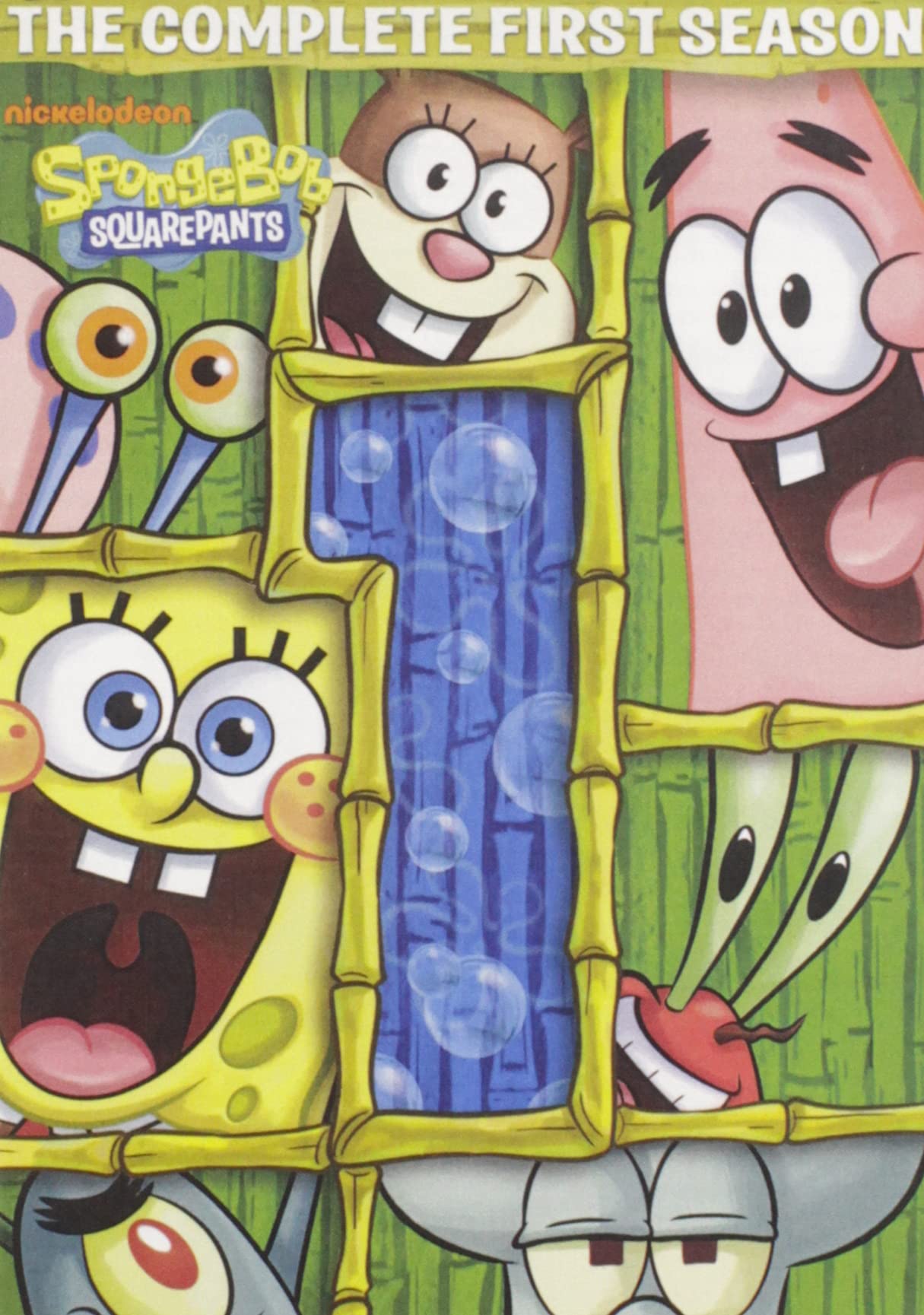 SpongeBob SquarePants Complete First Season DVD - Nickelodeon Animated Comedy Series for Kids & Family Movie Night Collection