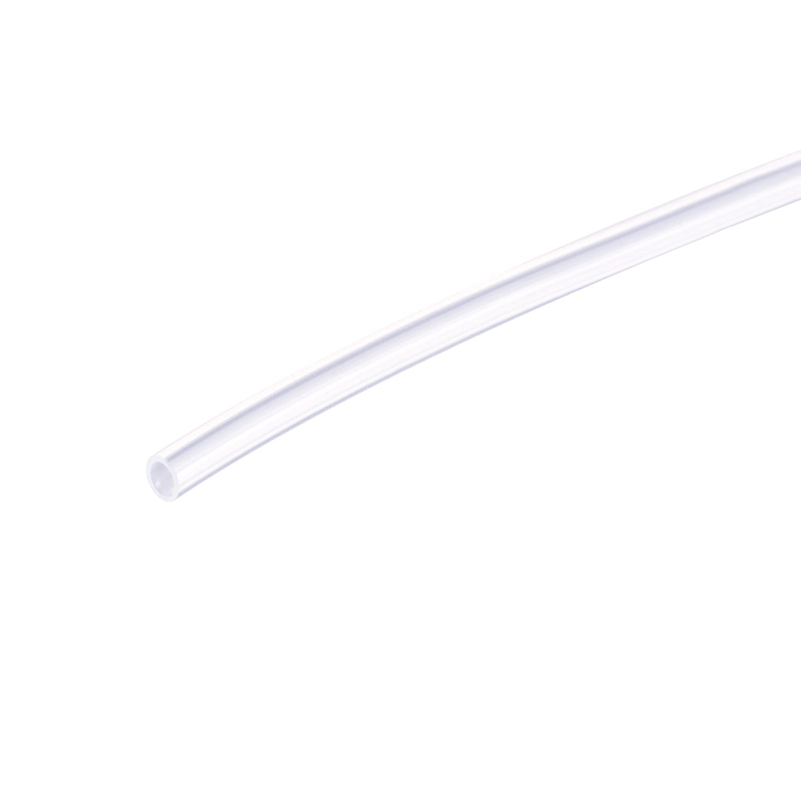 DMiotech 1M PTFE Tube Hose - 2mm x 3mm White Tubing for 3D Printer Filament | High-Temperature Resistant, Flexible & Durable | Perfect for Extruder Feeding, Filament Guide & DIY 3D Printing Projects