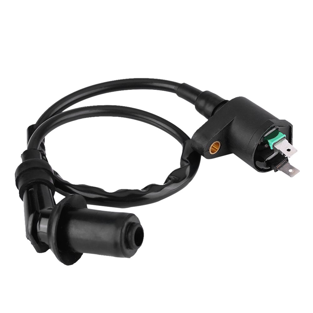 High Performance Ignition Coil for GY6 50cc-150cc ATV Scooter Moped Dirt Bike Kart - Black Motorcycle Spark Plug Coil | Compatible with 4-Stroke Engines, Off-Road Vehicles & Small Engine Repair