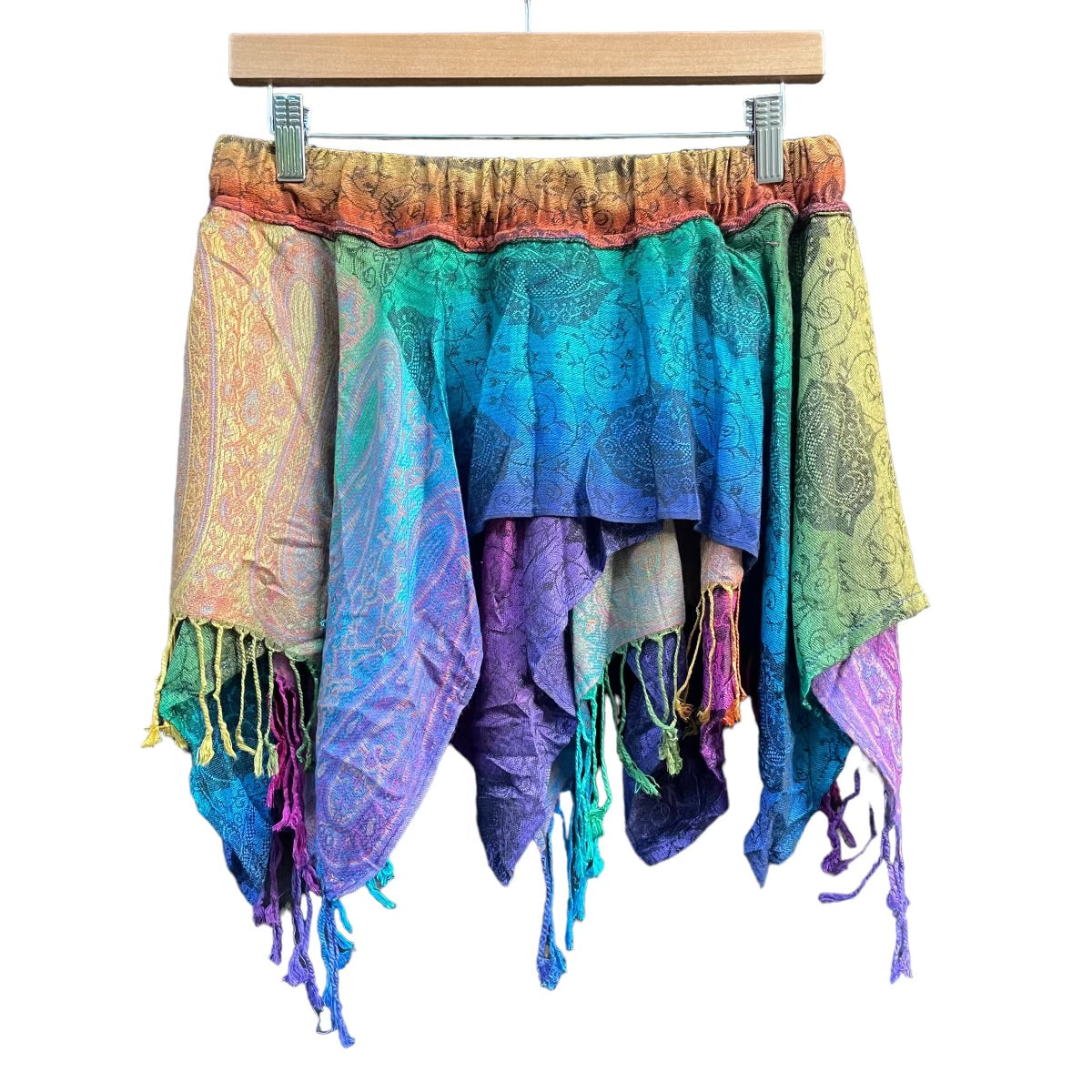 Fairy Pash Skirt - Rainbow Classic Flowy Skirt for Women | Boho Chic Summer Skirt for Beach, Festival, and Casual Wear