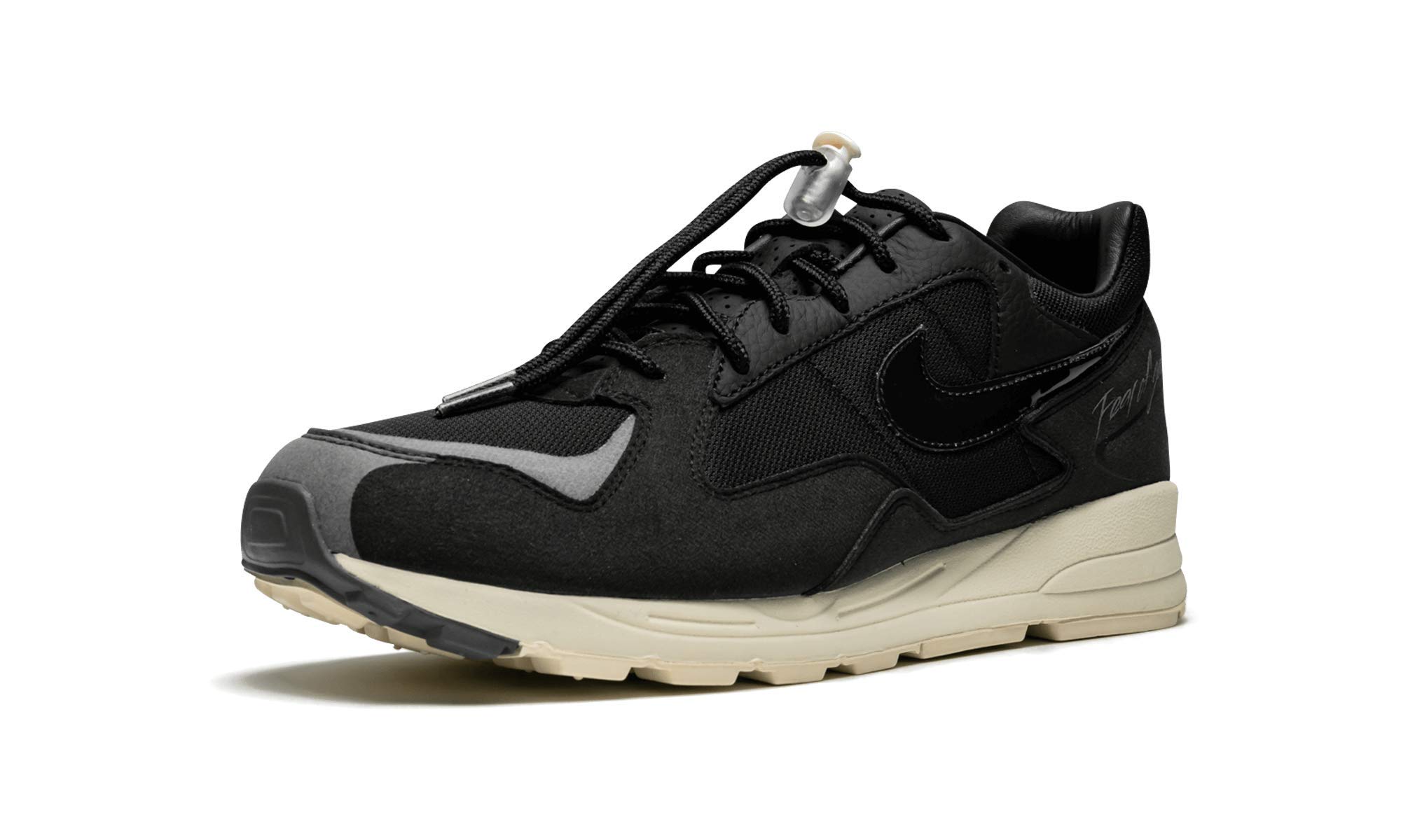 Nike Air Skylon 2 Sneakers - Black/Sail-Fossil Colorway - Men's Size 6 | Retro Running Shoes for Casual Wear, Gym & Street Style Fashion