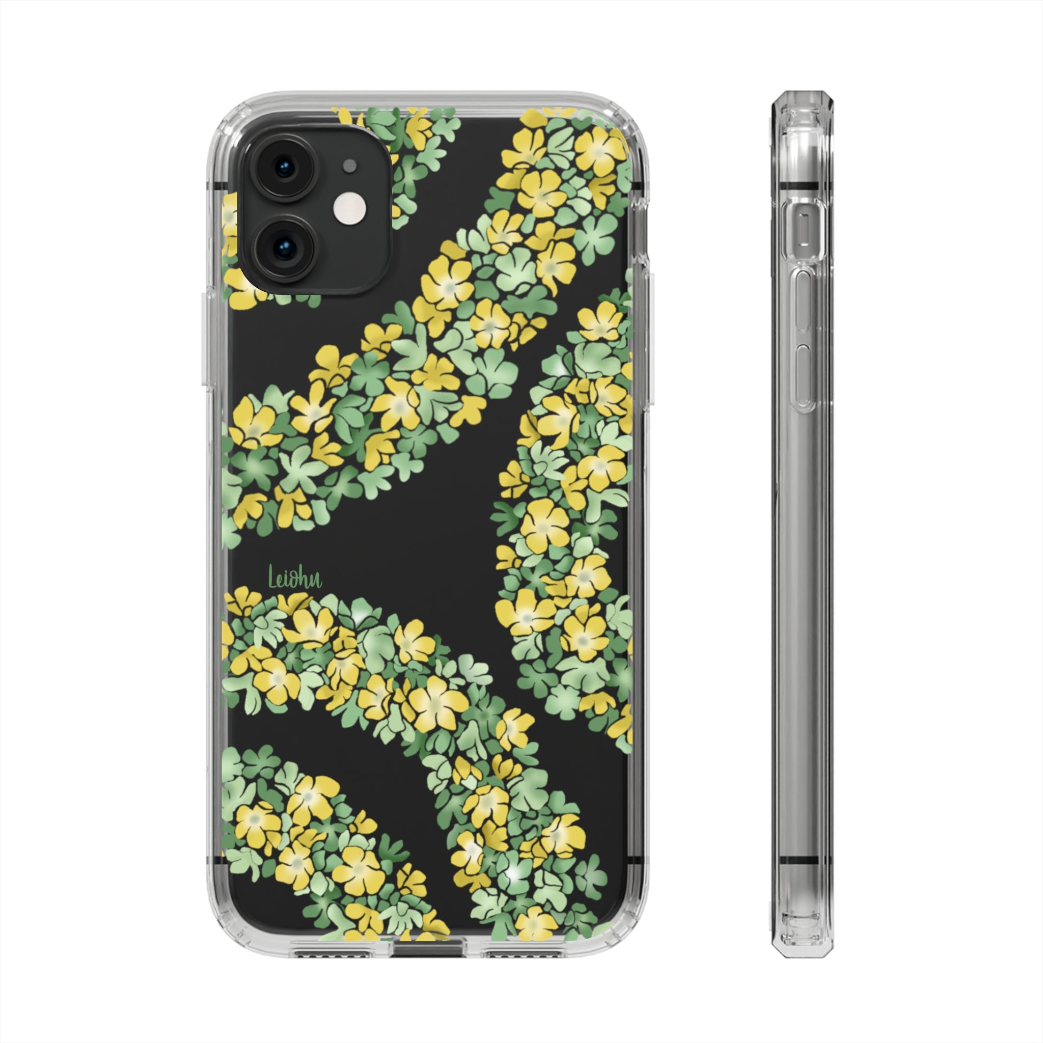 Double Pakalana Clear Phone Case - Slim Protective Cover for iPhone & Samsung - Perfect for Everyday Use & Travel