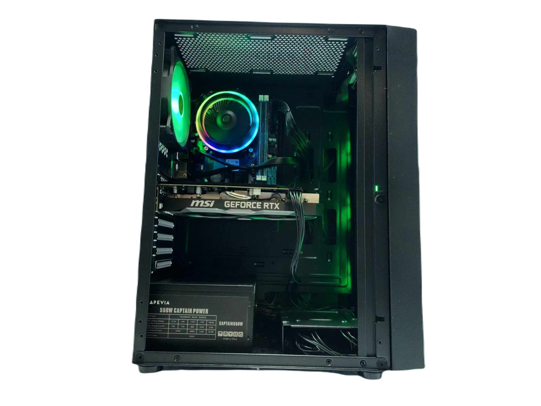 Pinnacle Gaming PC Desktop Computer - AMD Ryzen 3, 500GB SSD, 16GB RAM, NVIDIA GTX 1660 SUPER, WiFi - High Performance Gaming Computer for Esports, Streaming & VR Gaming