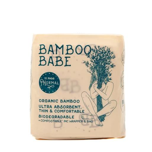 Organic Bamboo Sanitary Pads for Women - Soft, Hypoallergenic & Eco-Friendly Menstrual Pads - Perfect for Sensitive Skin & Sustainable Period Care