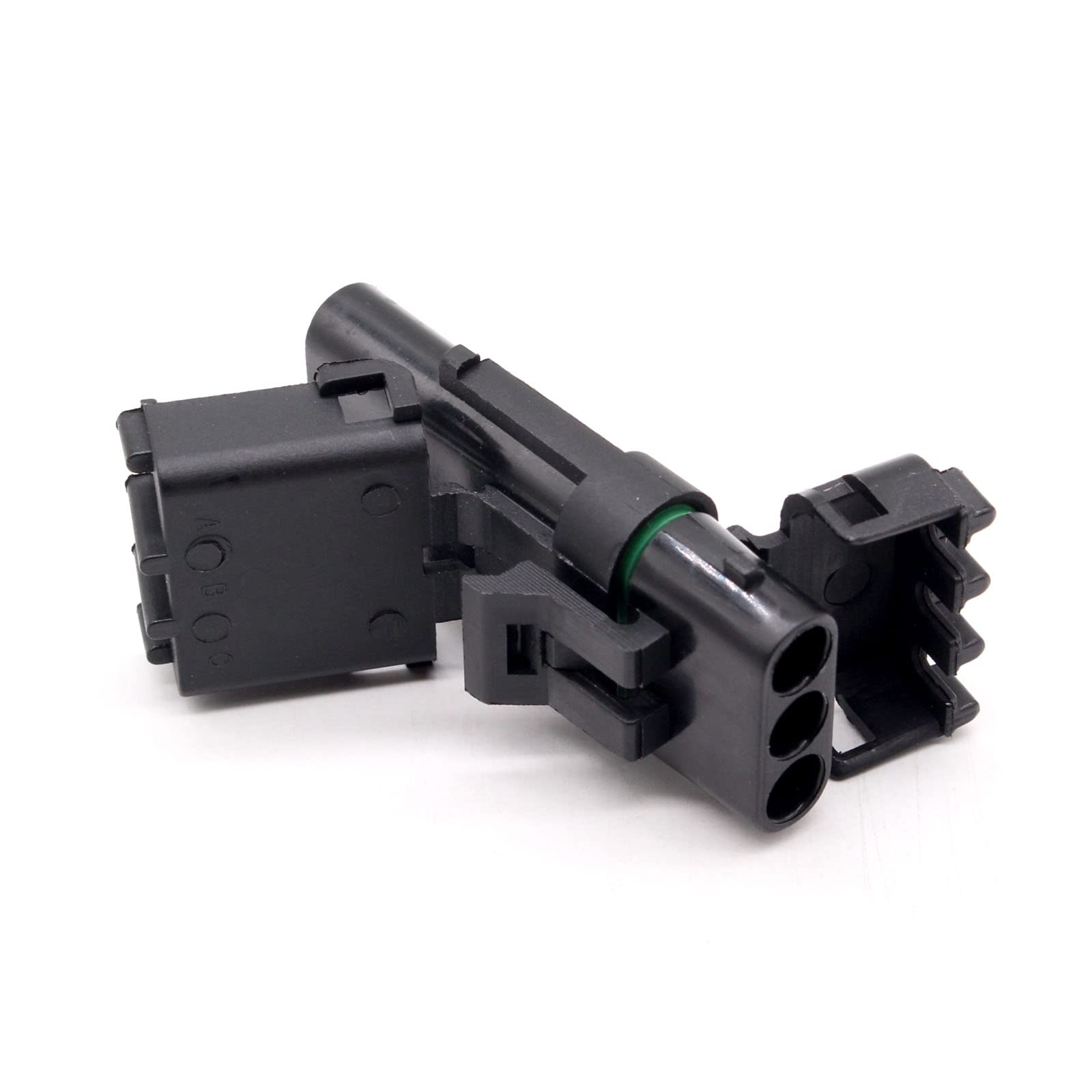 5 Sets 3 Pin Automotive Weatherproof Connectors - Sealed Wire-to-Wire Harness Kit for 20-14AWG with Male & Female Terminals - Perfect for Off-Road Vehicles, Marine & Outdoor Electrical Wiring