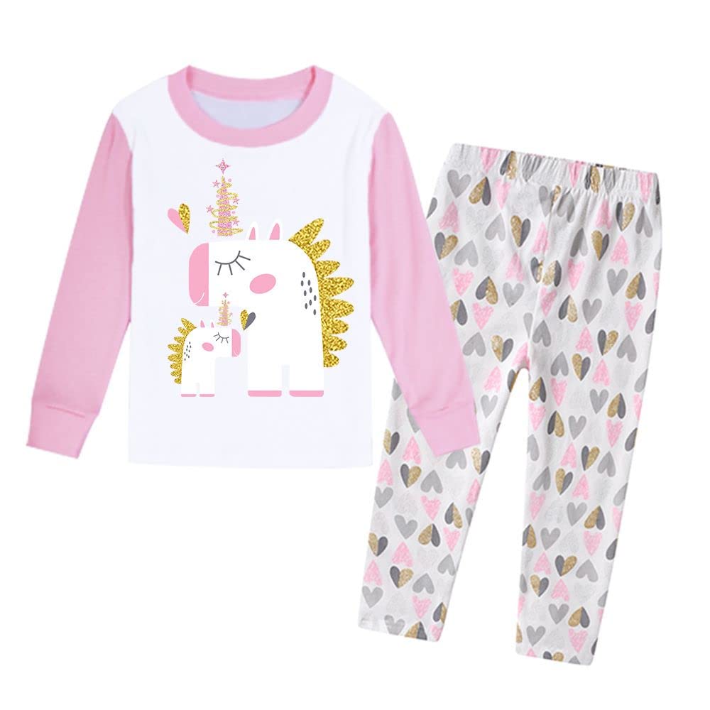 VIKITA Toddler Girls Clothes Set - Summer Fashion Outfits with Cute Shirts & Leggings for Little Kids | Perfect Birthday Gift for Toddlers | Playdate, Party & Everyday Wear