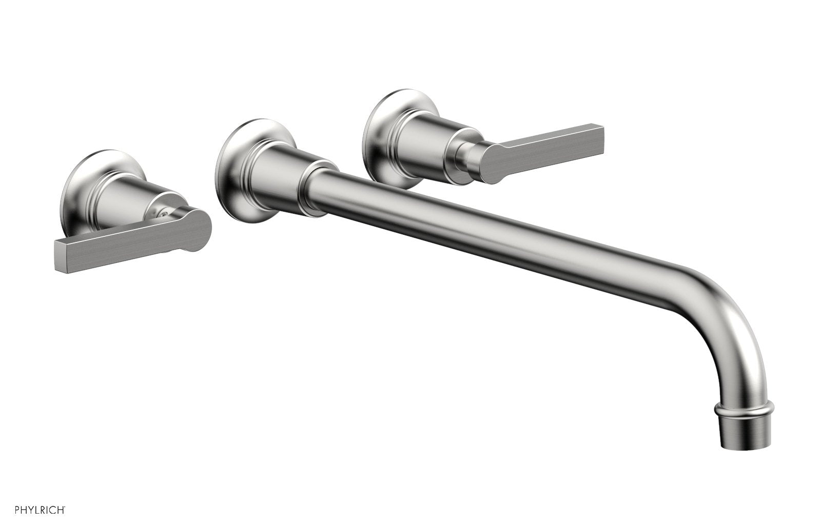 HEX MODERN Wall Mount Lavatory Faucet Set with 14