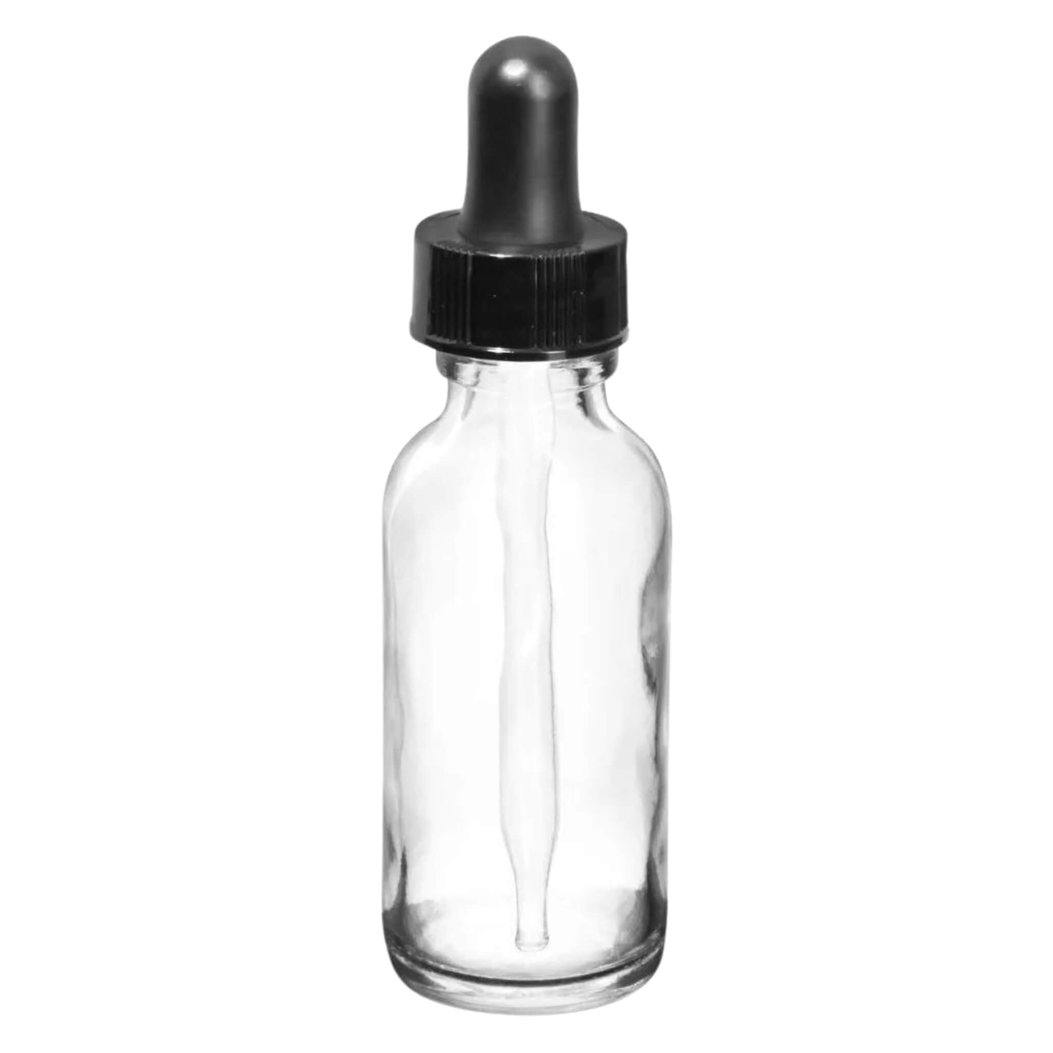 Premium Clear Glass Dropper Bottles with Leak-Proof Cap - Essential for Essential Oils, DIY Skincare & Aromatherapy - Perfect for Travel, Home & Spa Use