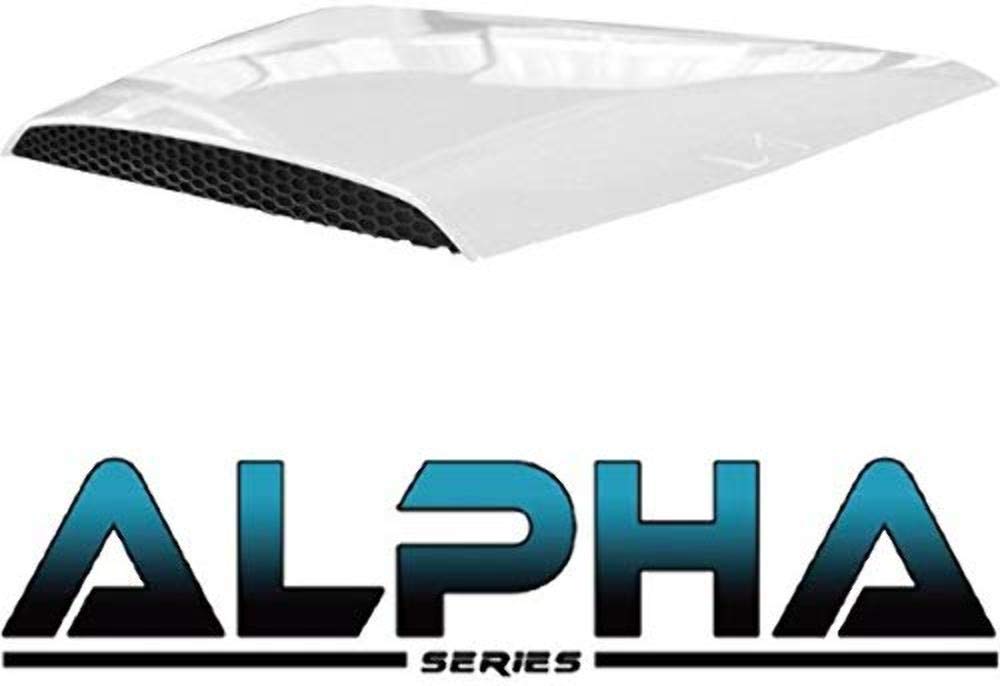 MadJax Alpha Body Hood Scoop - White Replacement Scoop for Golf Carts & UTVs - Durable ABS Plastic, Weather-Resistant Design - Perfect for Off-Roading & Outdoor Adventures