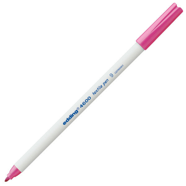 edding 4600 Bullet Tip Fabric Marker Pen - Permanent Textile Marker for Clothing, Shoes & DIY Crafts - Ideal for Fabric Painting, Custom T-Shirts & Home Decor Projects