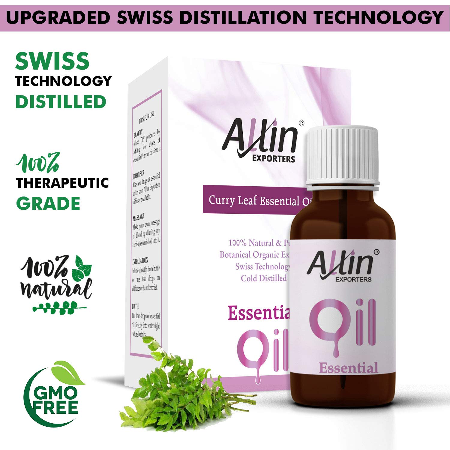 Pure Natural Undiluted Cypress Essential Oil 15ml - 100% Therapeutic Grade for Skincare, Haircare & Aromatherapy | Stress Relief, Massage Oil & Diffuser Blends
