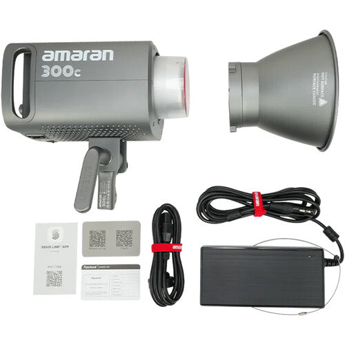 Aputure Amaran 300C RGB LED Monolight - Professional Studio Lighting for Photography & Videography - Perfect for YouTube, TikTok, and Live Streaming