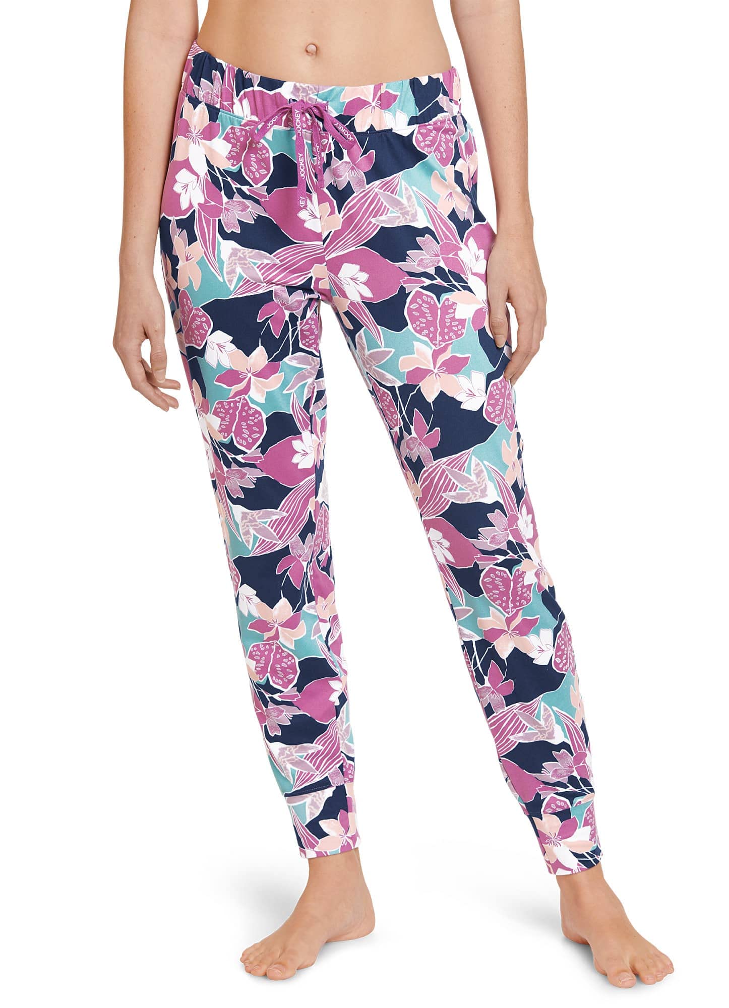 Jockey Women's Soft Cotton Sleepwear Pajama Set - Comfortable Lounge Pants & Top for Sleeping, Relaxing at Home or Traveling
