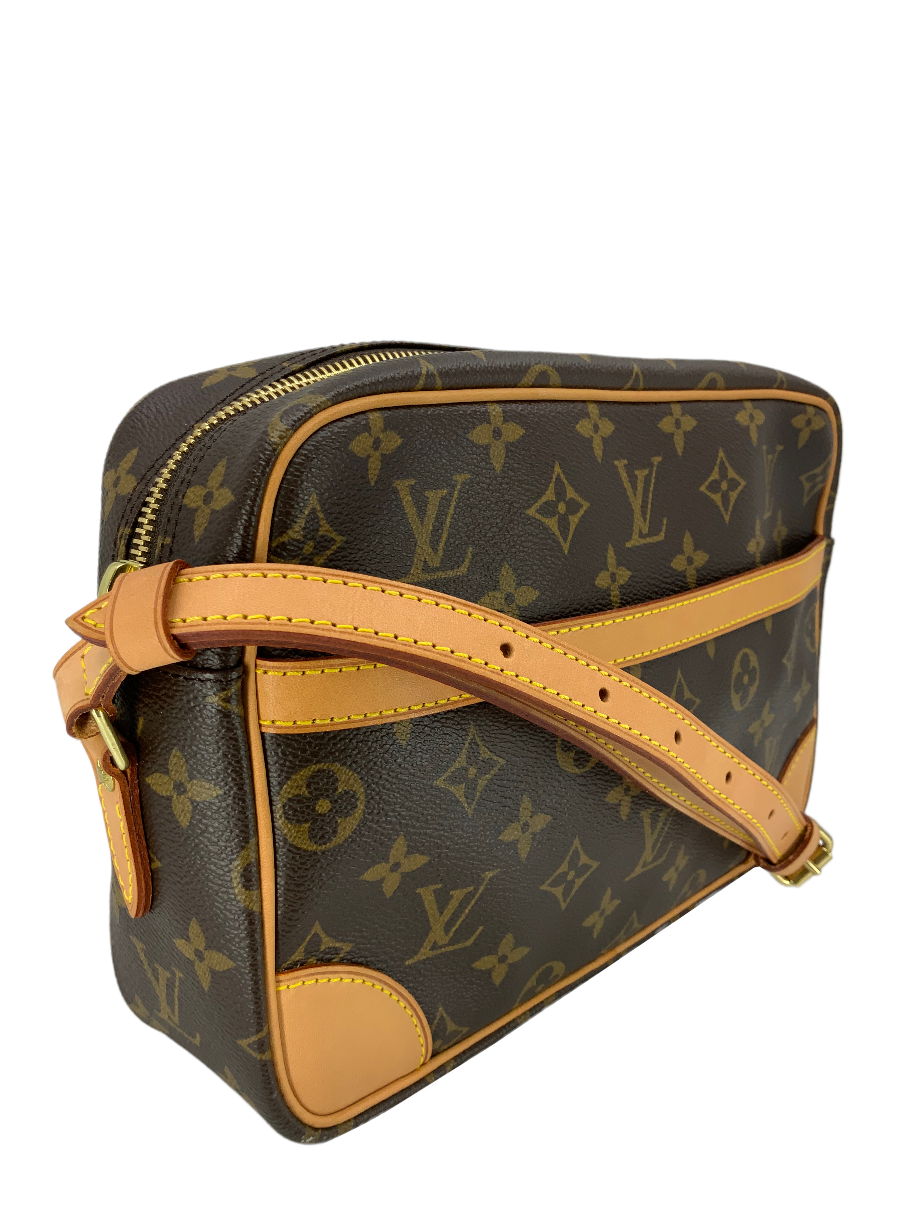 Authentic Louis Vuitton Monogram Canvas Trocadero 27 Crossbody Bag - Luxury Handbag for Women, Perfect for Work, Travel & Everyday Use
