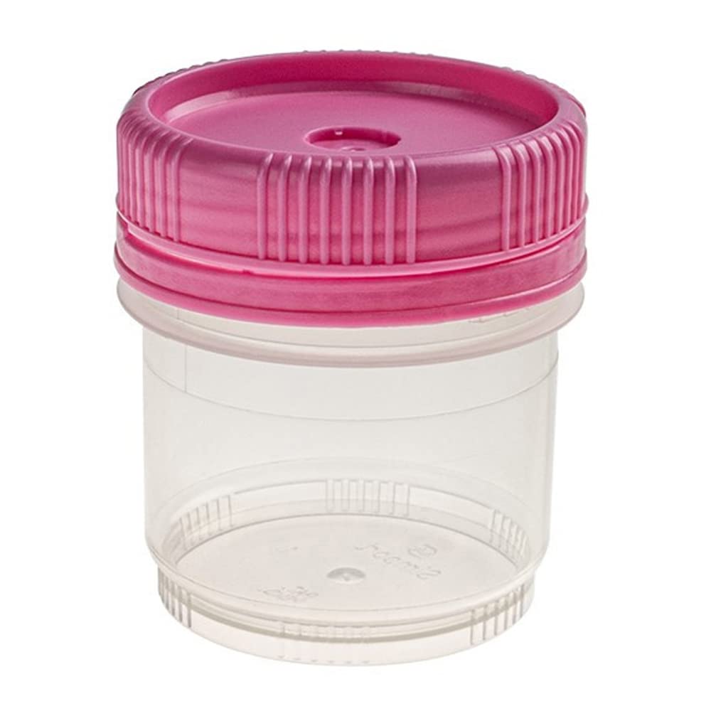 SecurTainer II C576-40MA Tamper-Evident Specimen Container - 40mL Polypropylene, Pack of 500 - Ideal for Medical Labs, Clinical Specimen Collection & Secure Sample Storage