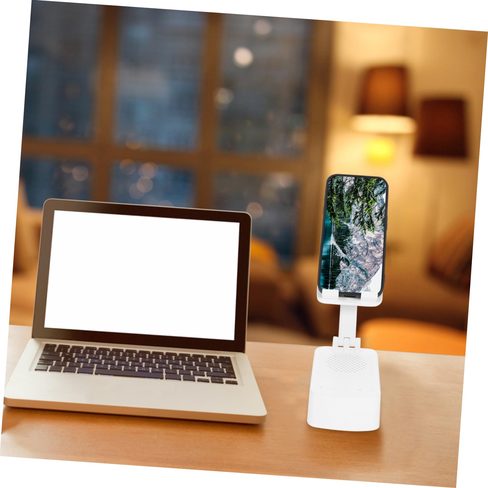 Multi-Angle Adjustable Phone Stand Holder - Universal for iPhone, Samsung, Google Pixel - Perfect for Desk, Office, Bedside & Video Calls