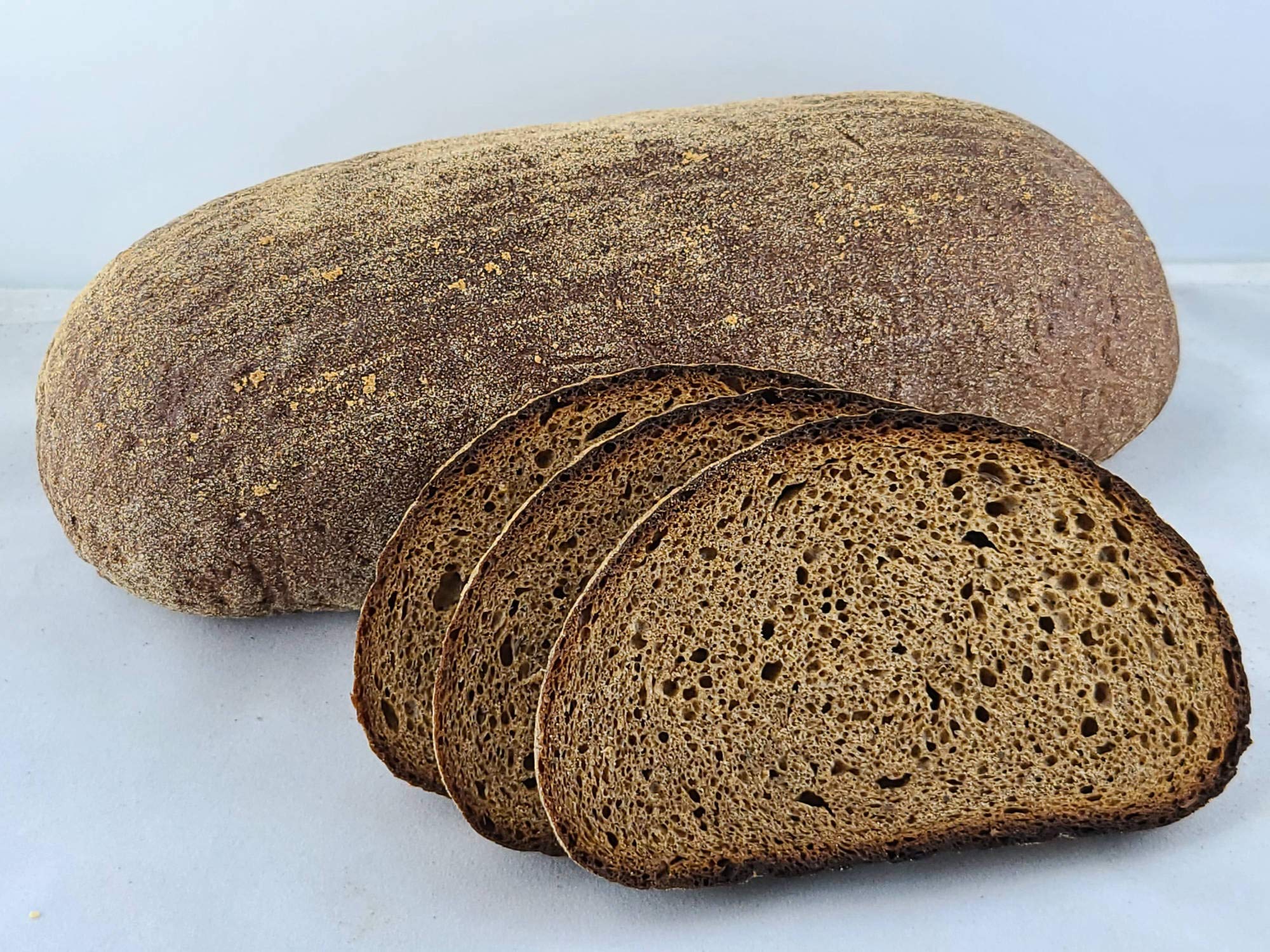 Authentic Lithuanian Rye Bread - 2 Pack | Traditional Dark Rye Sourdough | Perfect for Sandwiches, Toast & European Cuisine