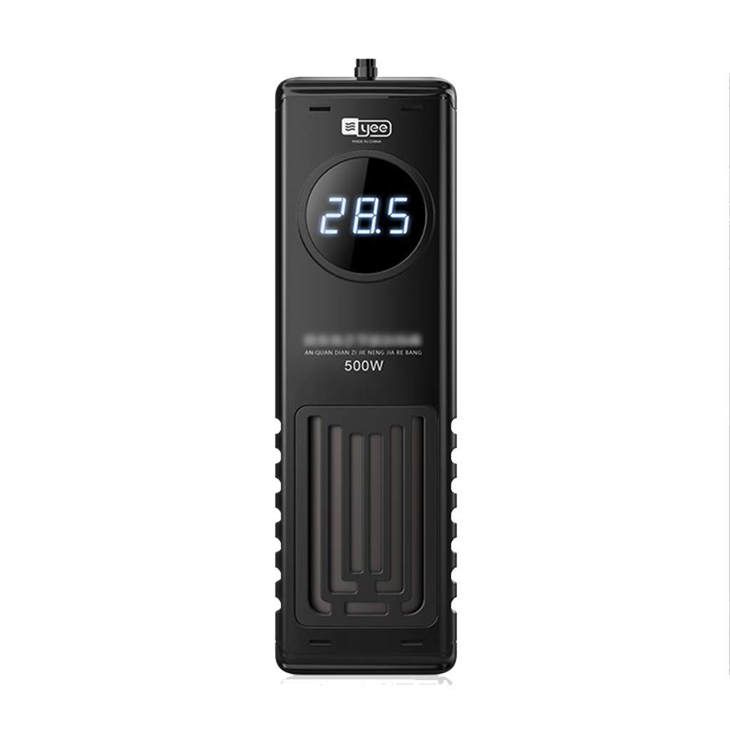 KKYG Submersible Aquarium Heater with Auto Thermostat, LED Temperature Display & Suction Cups - 50W/100W/200W Adjustable Fish Tank Heater for Freshwater & Saltwater Aquariums - Perfect for Betta, Goldfish, Tropical Fish Tanks