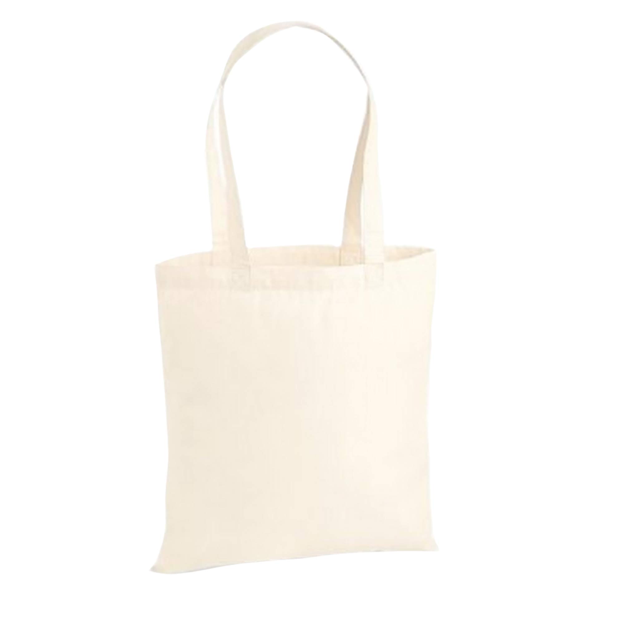 Eco-Friendly Premium Cotton Tote Bag - Reusable Shopping Grocery Bag for Women & Men - Perfect for Groceries, Beach, Work & Travel