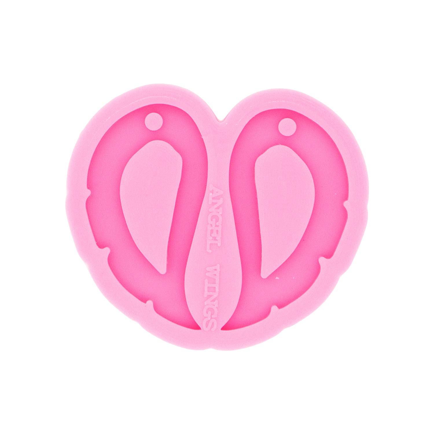 Angel Wing Feather Hollow-Out Earring Resin Molds - DIY Epoxy Jewelry Silicone Molds for Handmade Pendants & Fashion Accessories | Perfect for Crafting Unique Women's Jewelry, Resin Casting Projects & DIY Gifts