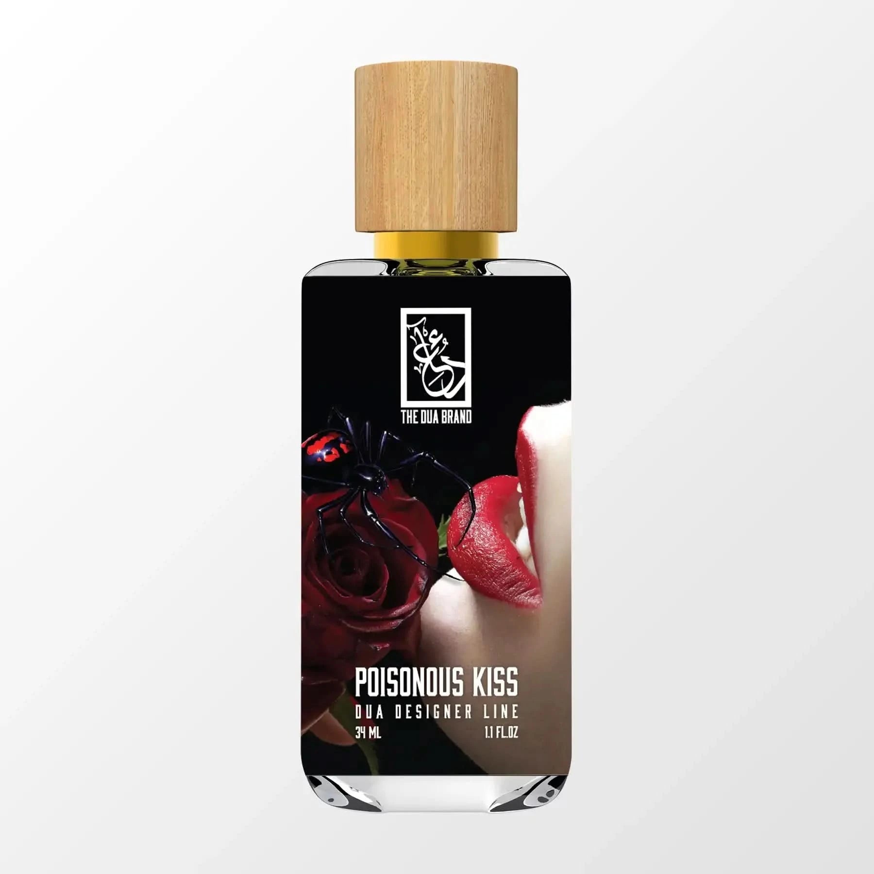 Poisonous Kiss Lipstick - Long Lasting Matte Liquid Lipstick, Vegan & Cruelty-Free, Bold & Intense Color - Perfect for Halloween, Cosplay, and Gothic Makeup Looks
