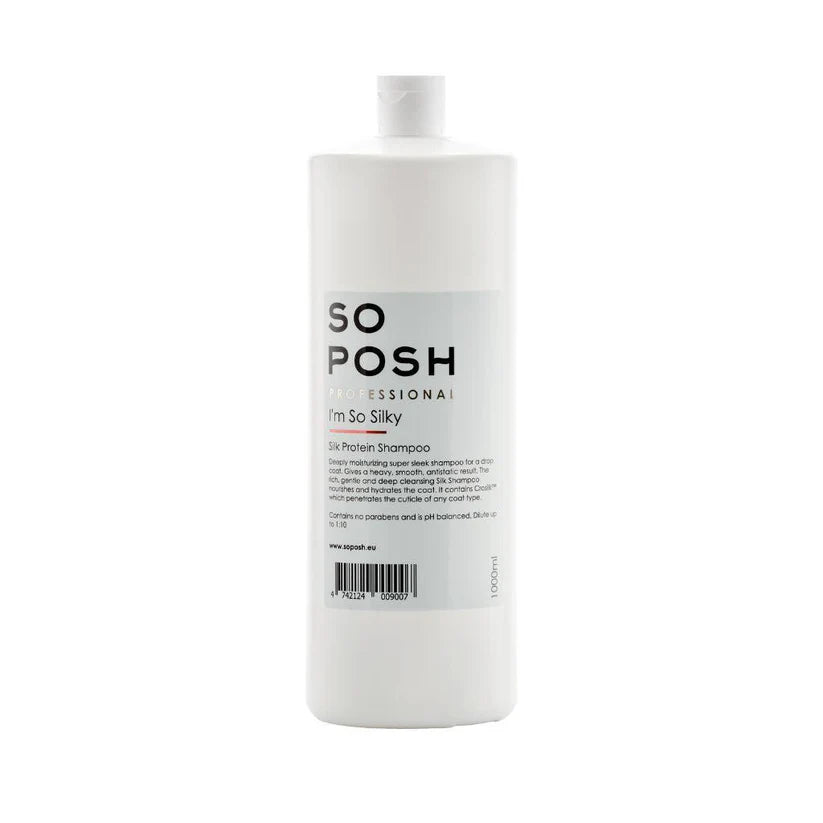 So Posh I'm So Silky Shampoo for Smooth & Shiny Hair - Sulfate Free & Paraben Free (8oz, 16oz, 32oz) - Perfect for Daily Use, Salon Quality Results at Home