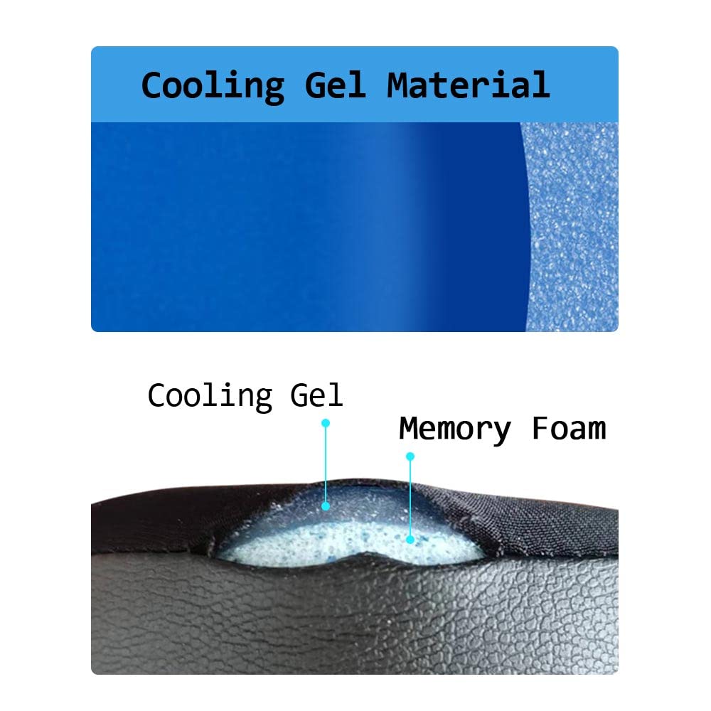 Cooling-Gel Replacement Ear Pads for Bose A20 & A10 Aviation Headset - Comfortable & Breathable Memory Foam Cushions - Perfect for Long Flights & Professional Pilots