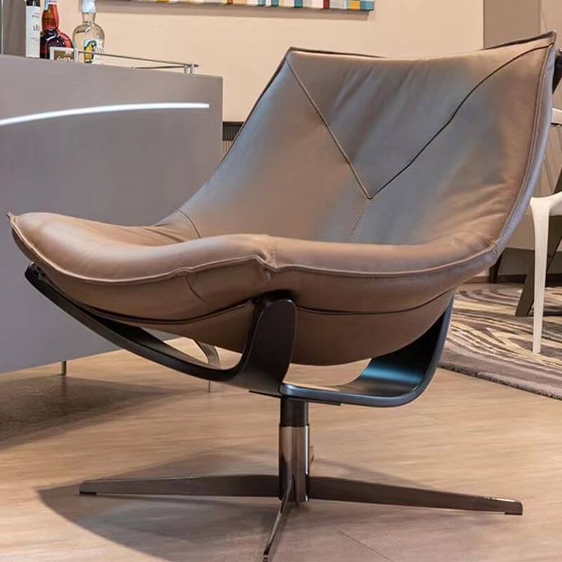 Modern Blue and Citrus Side Chair - Solid Color Upholstery with Tight Back Support - Perfect for Dining Rooms, Kitchens, and Home Offices