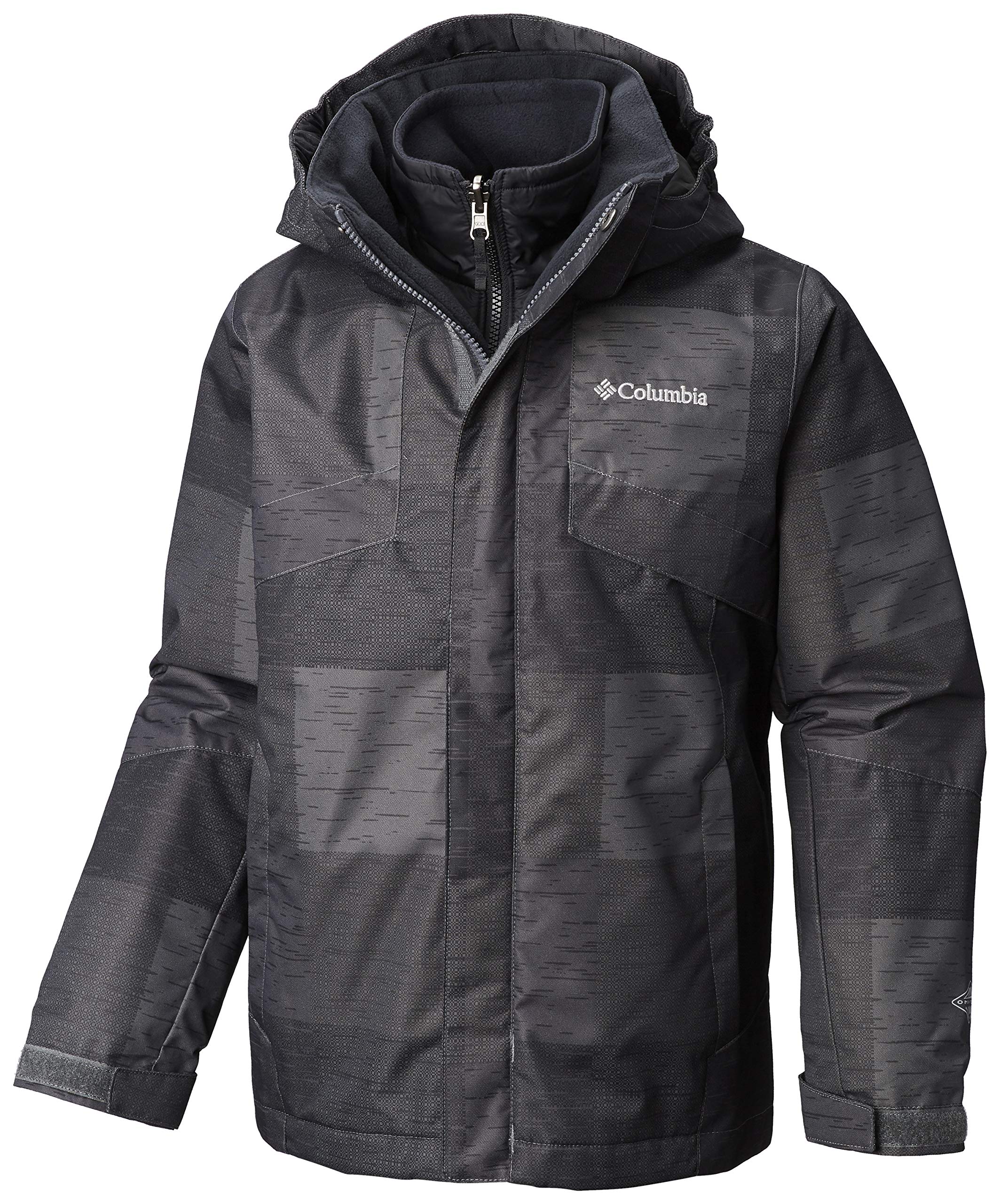 Columbia Boys Bugaboo II Fleece Interchange Jacket - Warm & Water-Resistant Winter Coat for Kids - Perfect for Outdoor Activities, Hiking, and Snow Play