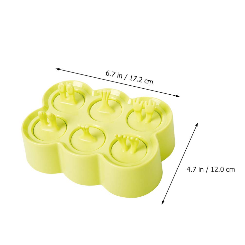DOITOOL 4-Pack Round Silicone Ice Cube Molds with Animal Shapes - Reusable Popsicle Molds for Homemade Ice Cream, DIY Ice Pops, and Colorful Frozen Treats - Perfect for Parties, Summer Snacks, and Kids' Desserts