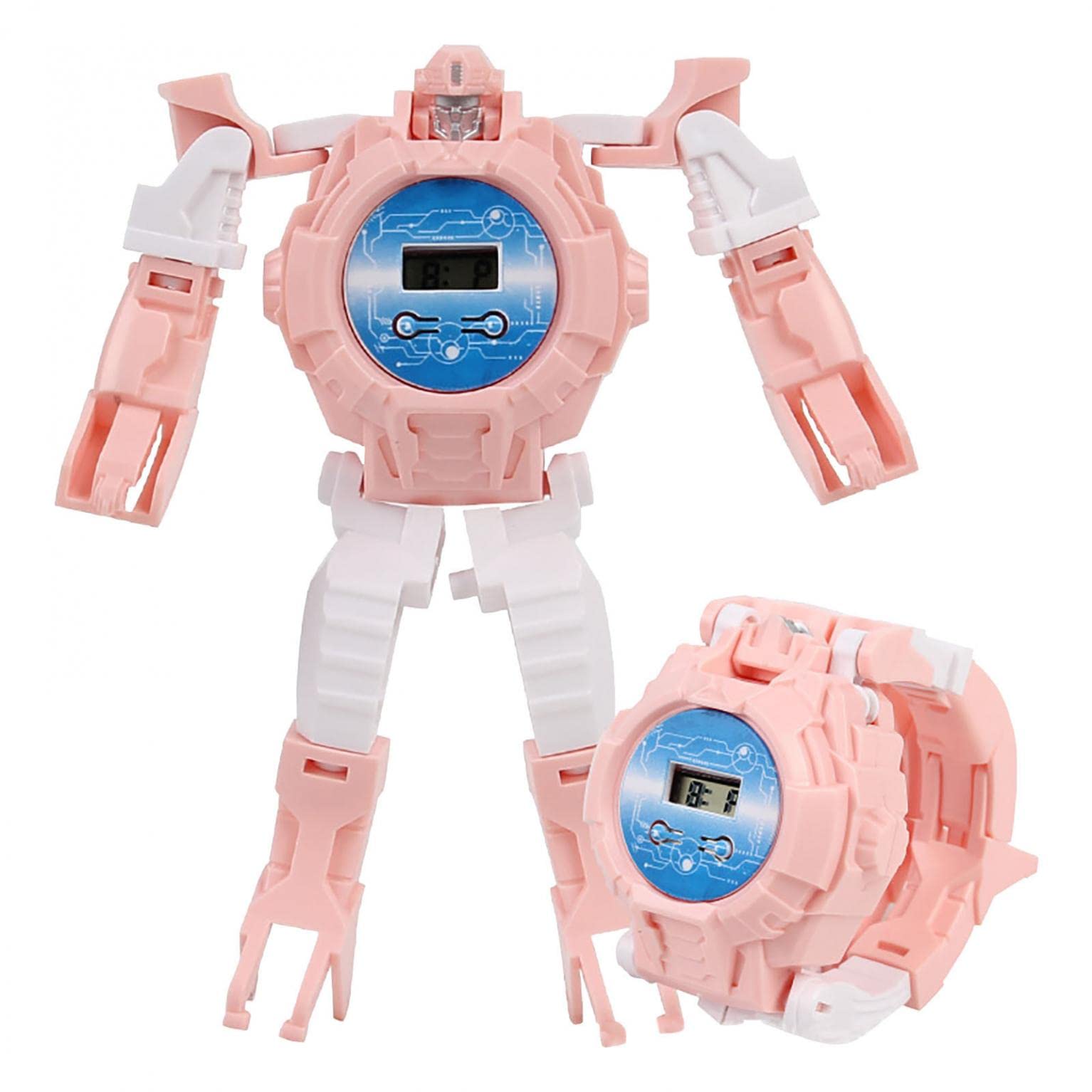 Robot Transformer Watch for Kids 2+ - 2-in-1 Digital Toy Watch for Boys & Girls | Playtime & Learning Gift