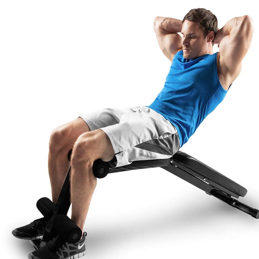 Marcy Multi-Position Adjustable Utility Bench for Home Gym - Weightlifting & Strength Training Equipment - Perfect for Dumbbell Workouts, Bench Press & Full-Body Exercises