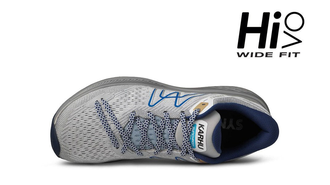 Men's Synchron 2.0 HIVO Running Shoes - Glacier Grey/Sky Diver - Lightweight Athletic Sneakers for Jogging, Gym Workouts & Outdoor Activities