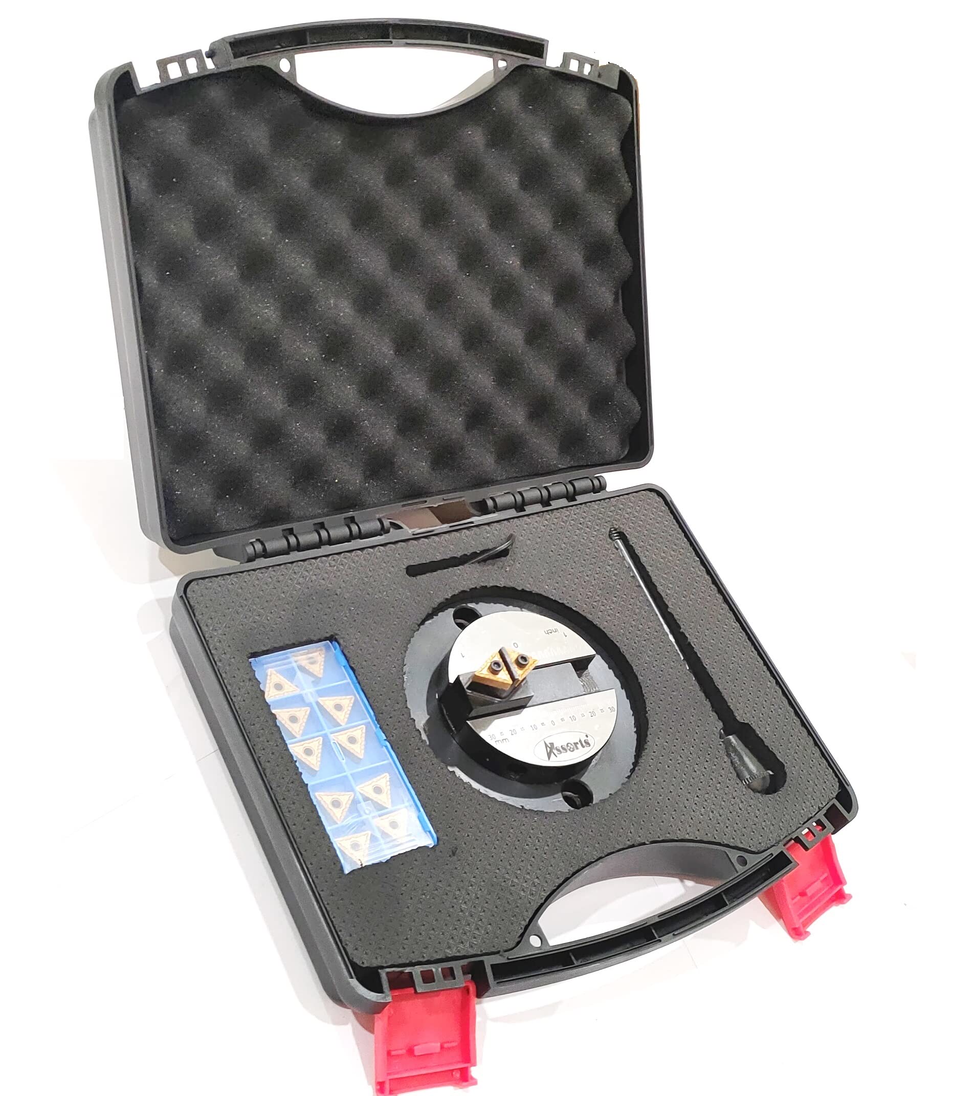 **Lathe Ball Turning Attachment for Convex & Concave Curvatures – Graduated Scale & 10-Piece Spare Cutting Bit Set – Perfect for Woodturning, Metalworking, and DIY Projects**