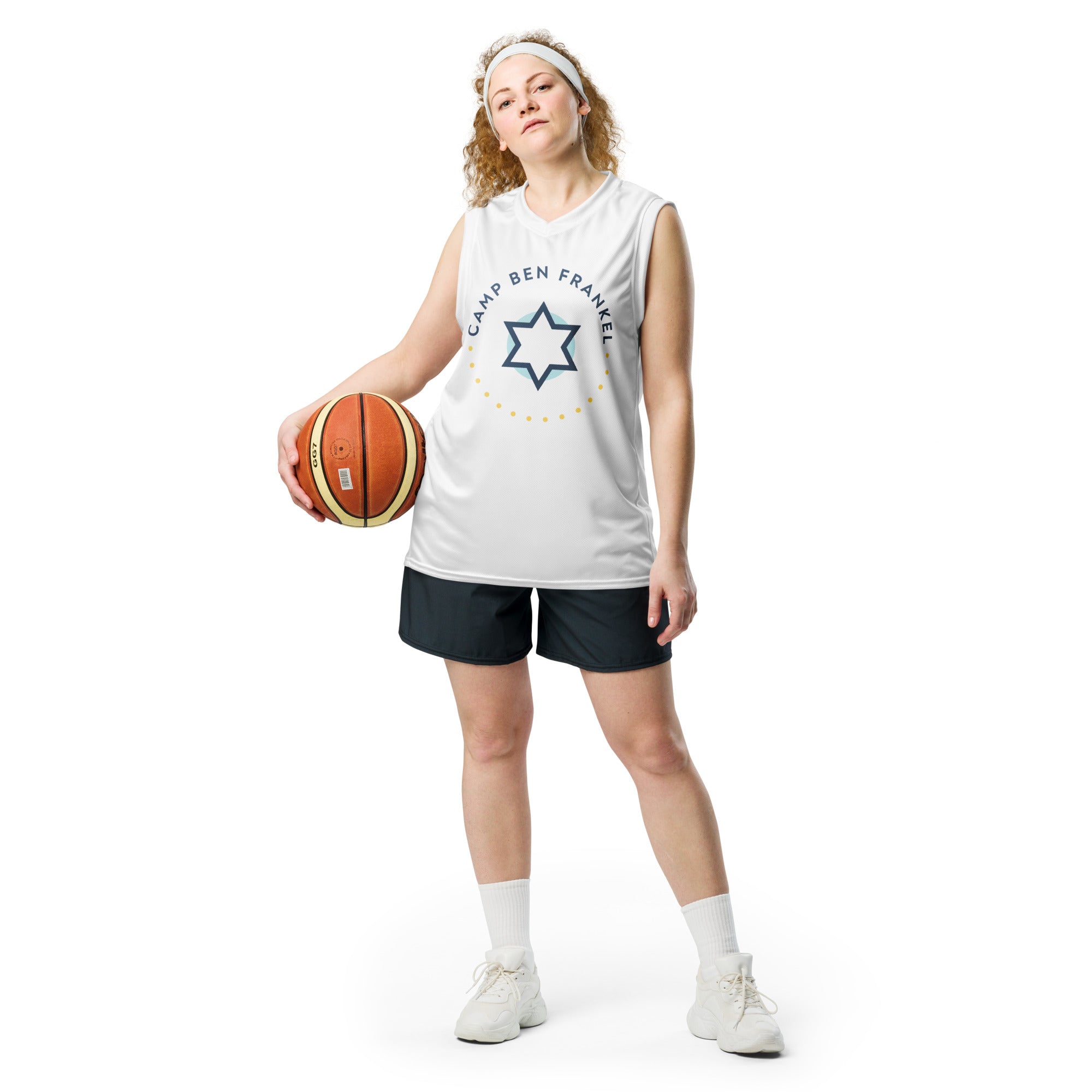 Ben Frankel Unisex Basketball Jersey - Breathable Mesh Sports Jersey for Men & Women - Perfect for Basketball Games, Training, and Fan Wear