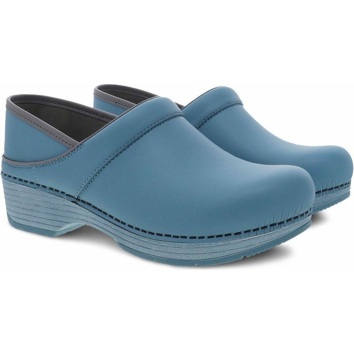 DANSKO LT PRO SMOOTH Leather Clogs for Women - Comfortable Slip-Resistant Work Shoes for Nurses, Chefs & Professionals | Perfect for Healthcare, Food Service & Long Standing Jobs