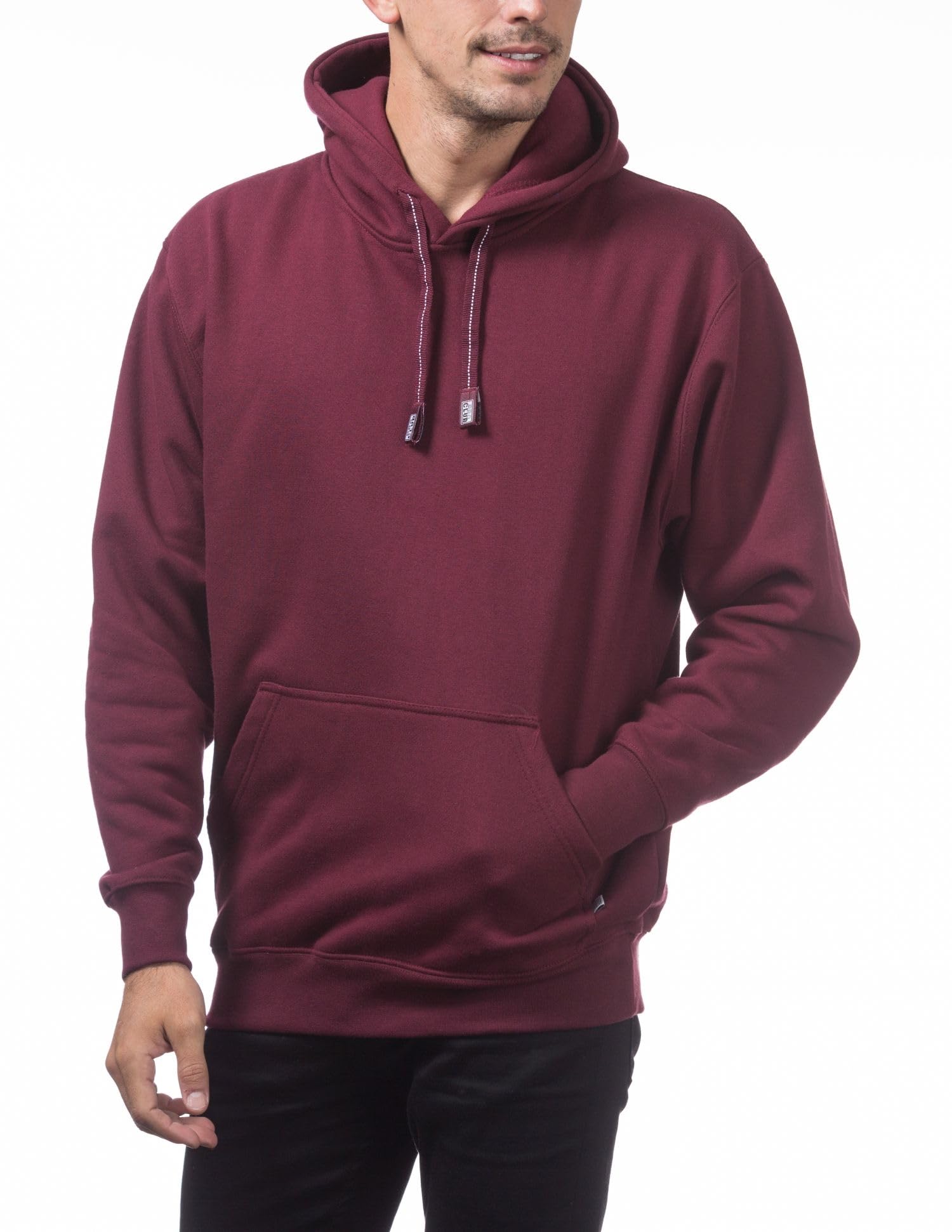 Pro Club Men's Heavyweight Pullover Hoodie - Premium Cotton Fleece Sweatshirt for Gym, Workout & Casual Wear | Warm Winter Pullover for Men