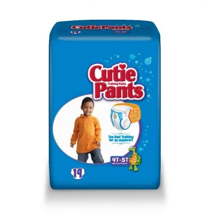 Premium Disposable Toddler Training Pants - Heavy Absorbency Pull-On Underwear for 4T-5T Kids (76 Count) - Perfect for Potty Training, Overnight Protection & Daycare Use - CR9007