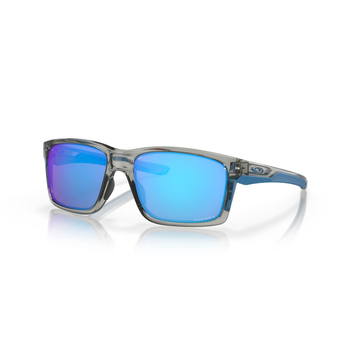 Oakley Mainlink Grey Ink/Prizm Sapphire Polarized Sunglasses 0OO9264 926442 - Stylish UV Protection for Outdoor Sports & Driving