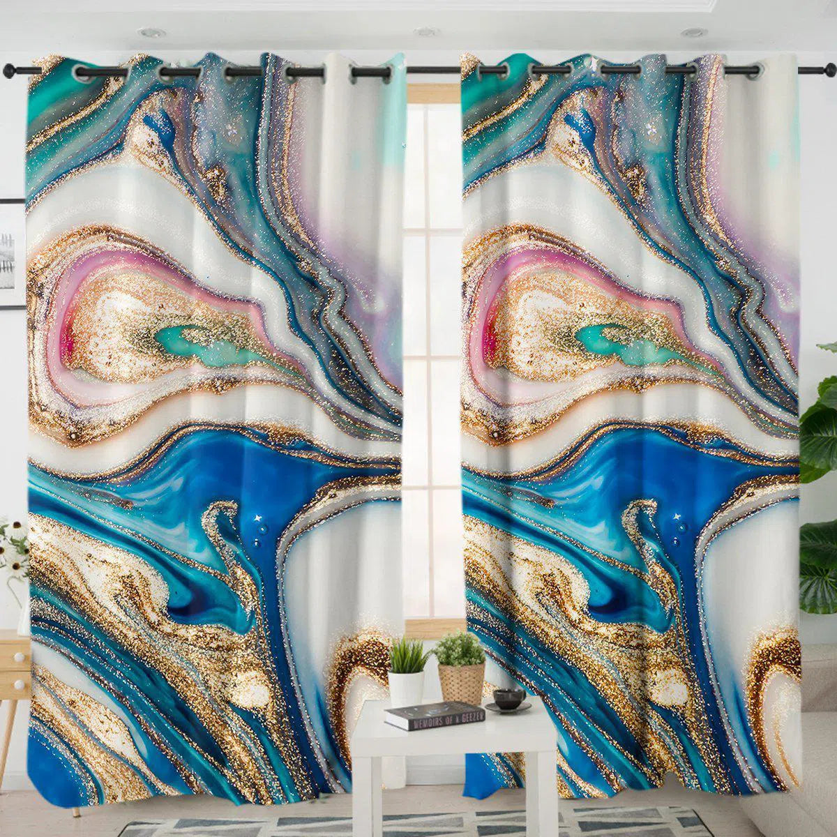 Stylish Copacabana Curtains for Living Room & Bedroom - Light Filtering & Blackout Window Treatments for Home Decor