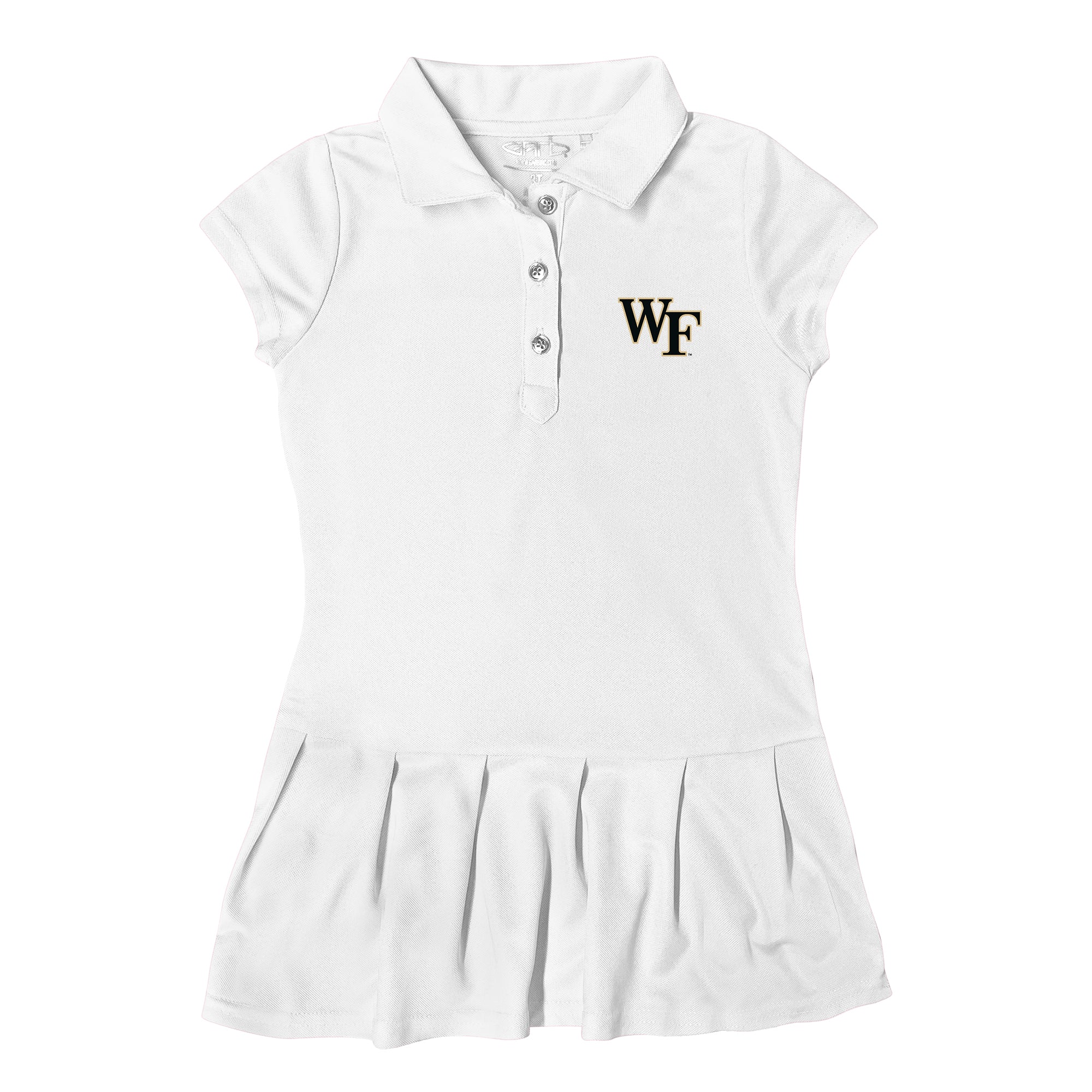 Wake Forest Demon Deacons Toddler Girls' Cheerleading Dress - Cute & Comfortable Game Day Outfit for Baby Girls - Perfect for NCAA Games, School Events & Family Photos