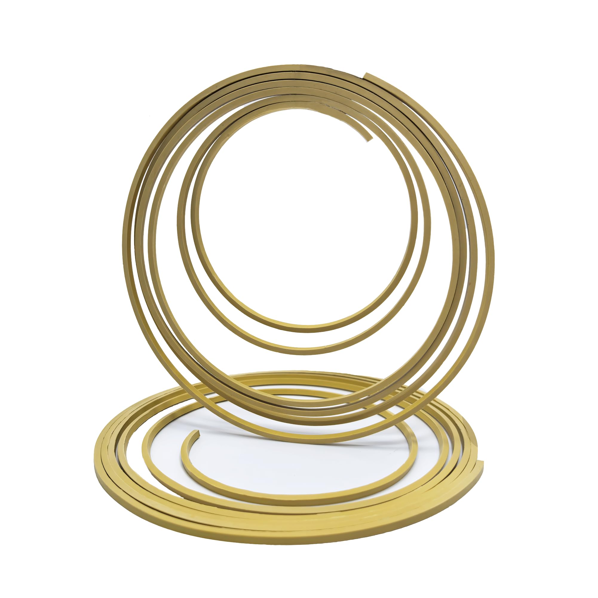 Edwards nXDS15i Oil-Free Scroll Pump Tip Seal Kit - Replacement for Orbiting & Fixed Scrolls - Industrial Vacuum Pump Rebuild Parts - Yellow (2-Piece Set) - Ideal for Laboratory, Semiconductor & Medical Equipment Maintenance