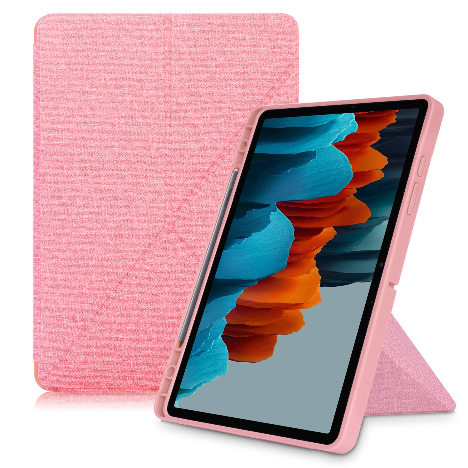 Premium Ultra Lightweight PU Leather Case for Samsung Galaxy Tab S7 FE 12.4