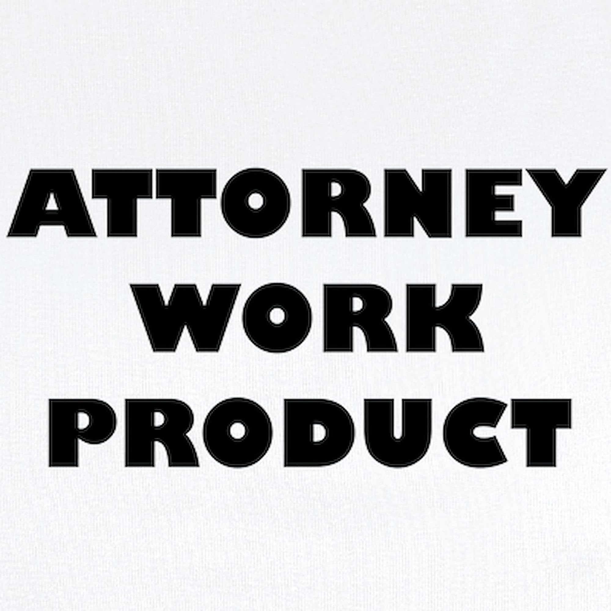 Attorney Work Product Baby Bodysuit - Cute Infant Romper for Newborns & Toddlers - Perfect for Court Visits, Family Photos & Playtime