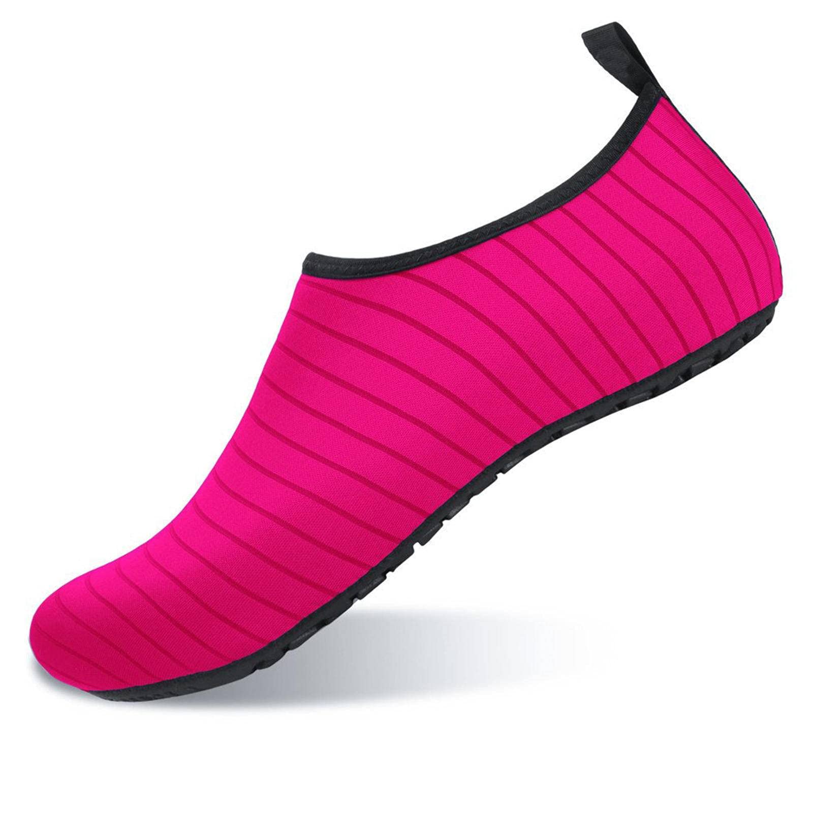 MOUMO Water Shoes for Men - Non-Slip Quick-Dry Aqua Shoes for Swimming, Beach, Yoga & Outdoor Activities - Perfect for Hiking, River Trekking, Diving & Water Sports