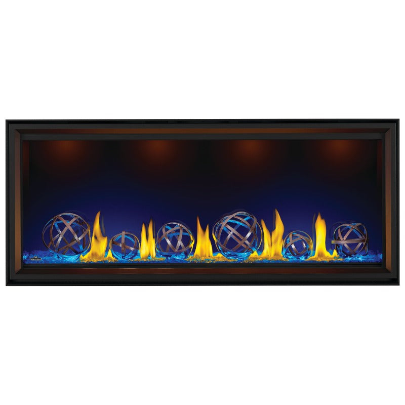 Napoleon TLV62N Tall Vector 62 Linear Direct Vent Gas Fireplace - Modern Heating for Living Rooms & Patios