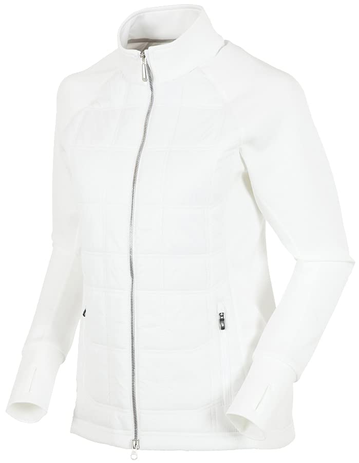 Sunice Women's Ella Long Sleeve Windproof Insulated Thermal Jacket - Winter Warm Waterproof Coat for Skiing, Hiking & Outdoor Activities