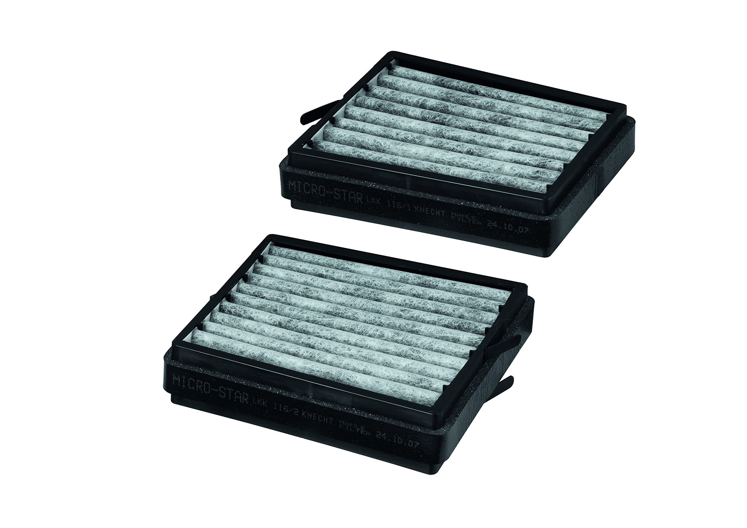 MAHLE LKK 116/S Premium Cabin Air Filter for Car & Truck - Improves Air Quality & Reduces Allergens - Perfect for Driving in Polluted Areas or Allergy Season