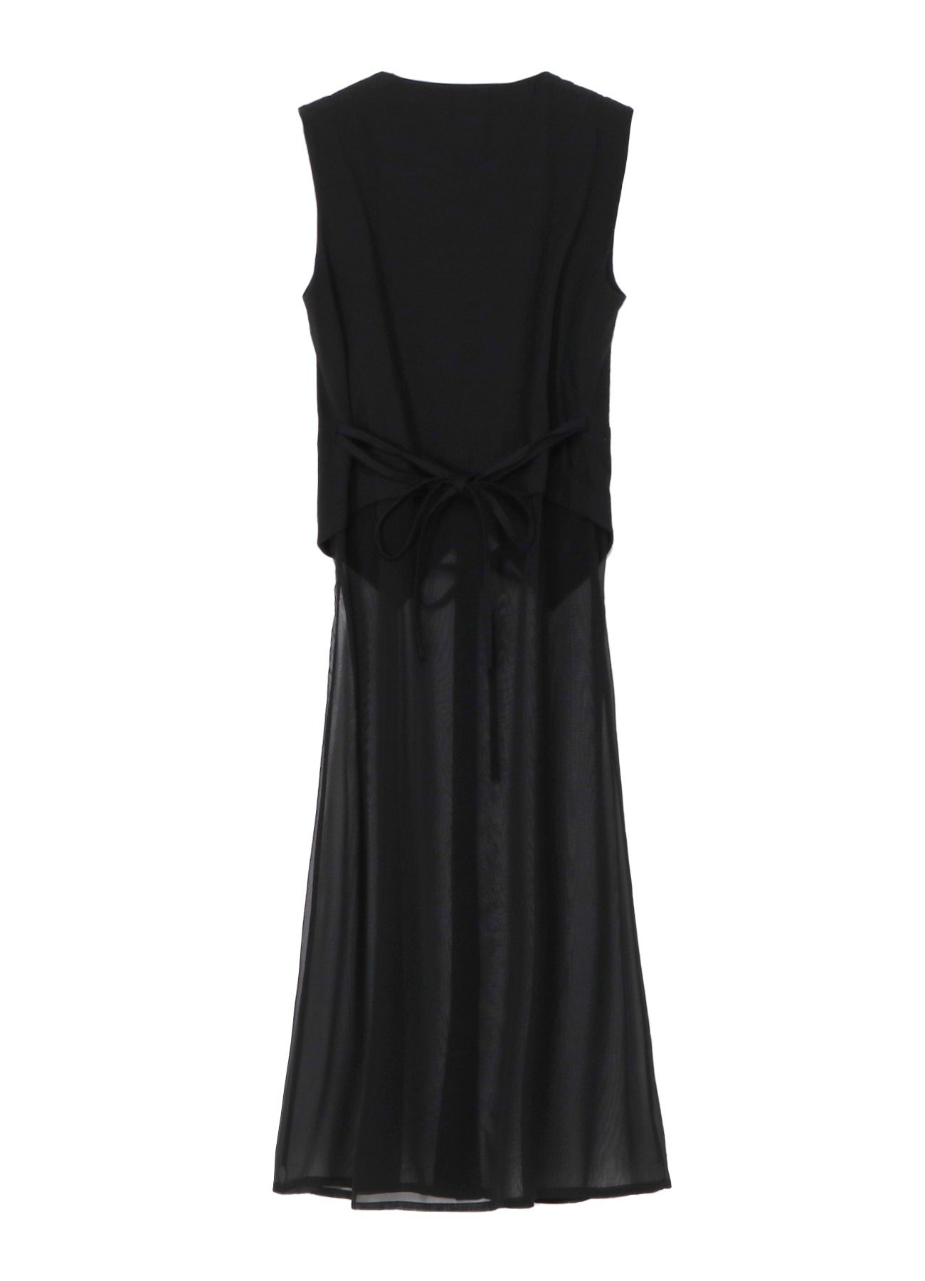 Elegant Chiffon Dress with Detachable Vest - Women's Flowy Summer Dress for Casual, Party & Wedding Occasions