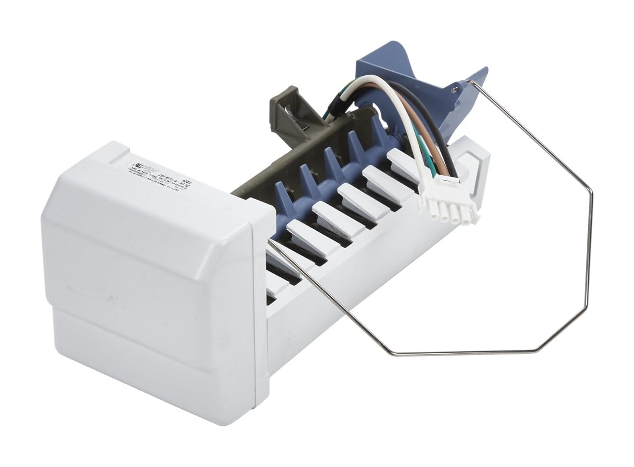 Whirlpool W10889233 Replacement Ice Maker Assembly - Compatible with Refrigerators & Freezers - Perfect for Home, Office, and Commercial Use